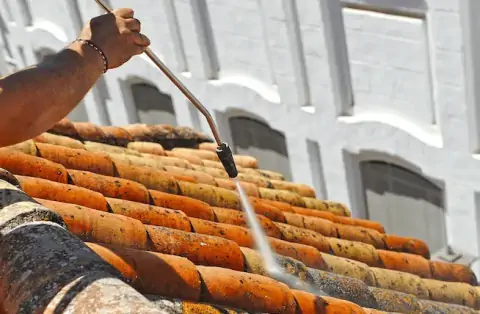 Nettoyage de toitures - Roscoff